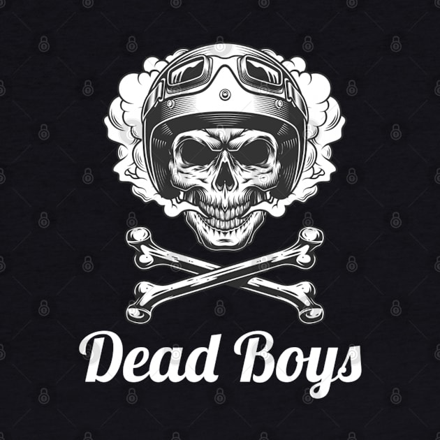 Dead Boys / Vintage Skull Style by GengluStore